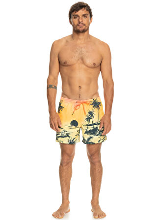 Quiksilver Turuncu Erkek Şort Mayo EQYJV03999 PARADISE 15 M JAMV