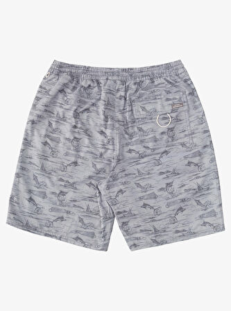Quiksilver Siyah Erkek Şort Mayo EQYJV04004 RE-MIX VOLLEY 17NB
