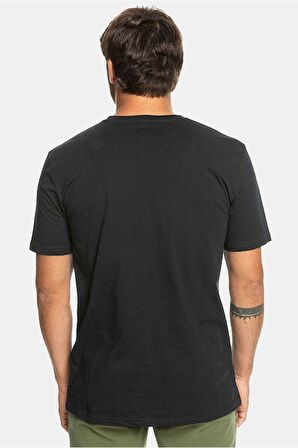 Quiksilver Bisiklet Yaka Siyah Erkek T-Shirt EQYZT07276 MIXEDSIGNALS M TEES