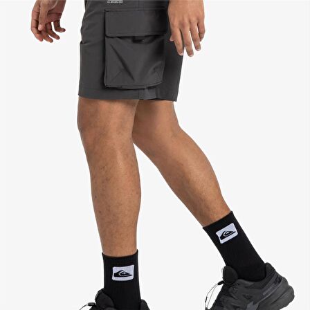 Quiksilver Run Ashore Cargo Erkek Antrasit Walkshort