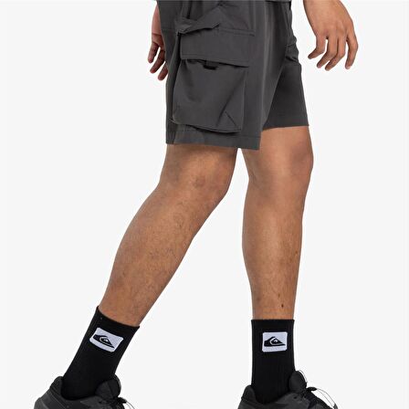 Quiksilver Run Ashore Cargo Erkek Antrasit Walkshort