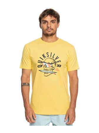 Quiksilver QSROCKINSKULL M TEES SARI Erkek Tshirt