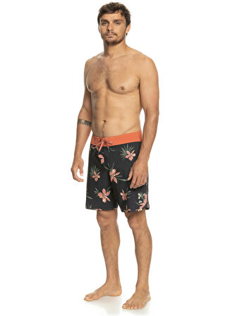 Quiksilver Siyah Erkek Şort Mayo EQYBS04770 SURFSILK SCALLOP BDSH