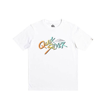 Quiksilver Sıgnaturemove B Tees Çocuk T-Shirt EQBZT04587-WBB0 Beyaz