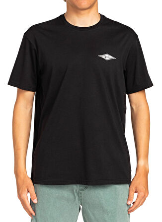 Billabong Yuvarlak Yaka Siyah Erkek T-Shirt EBYZT00108 NIGHT RIDE SS