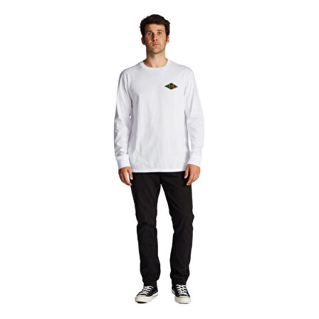 Billabong Crayon Wave Long Sleeve Erkek Tişört  ABYZT01719