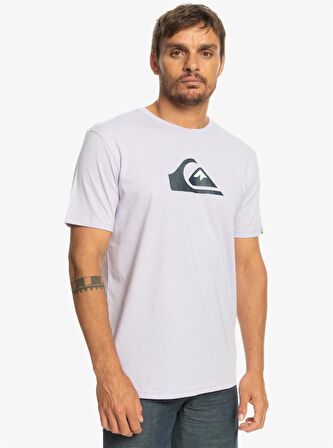 Quiksilver Bisiklet Yaka Lila Erkek T-Shirt EQYZT06534 COMPLOGO M TEES