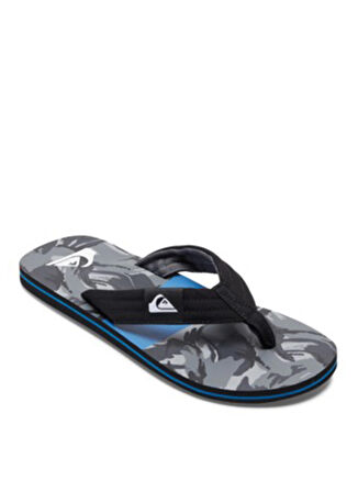 Quiksilver Siyah - Mavi Erkek Terlik AQYL101339 MOLOKAI LAYBACK II