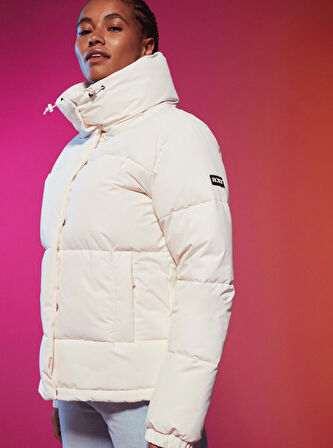 Roxy WINTER REBEL JK BEYAZ Kadın Mont