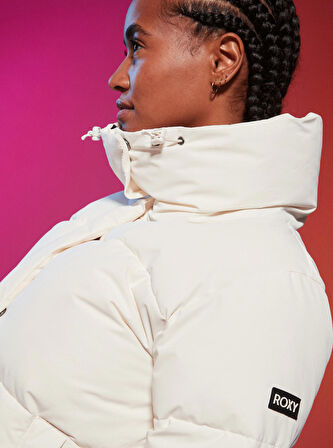 Roxy WINTER REBEL JK BEYAZ Kadın Mont