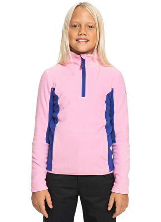 Quiksilver Pembe Kız Çocuk Polar Üst ERGFT03837 SAYNA HALF ZIP GIRL