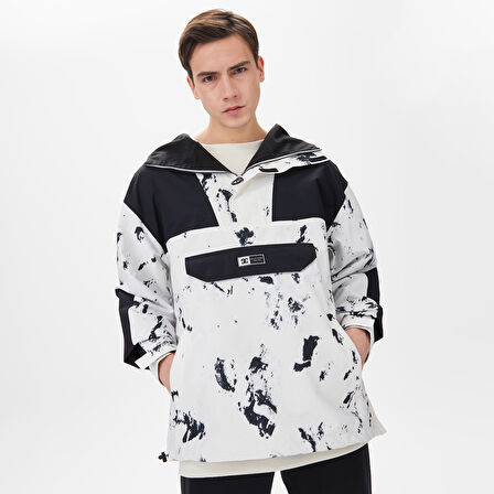 Dc 43 Anorak Erkek Beyaz Outdoor Mont