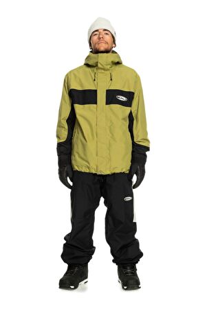 Quiksilver Eqytj03406 High Altitude Gore-Tex Jk Yeşil Erkek Mont