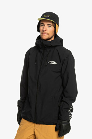 Quiksilver Hıgh In The Hood Jk Unisex Siyah Snowboard Montu EQYTJ03436-KVJ0