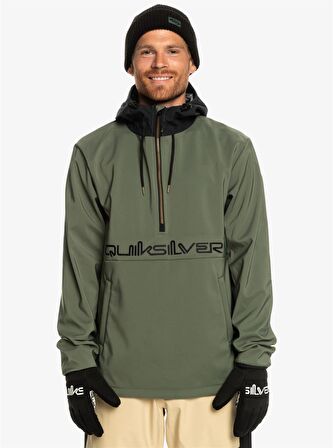 Quiksilver LIVE FOR THE RIDE Yeşil Erkek Sweatshirt