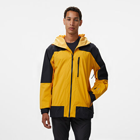 Quiksilver Ultralight Gore-Tex Erkek Siyah/Sarı Snowboard Montu