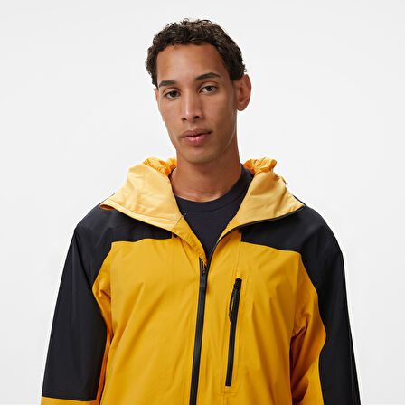 Quiksilver Ultralight Gore-Tex Erkek Siyah/Sarı Snowboard Montu