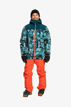 Quiksilver Morton Jk Erkek Yeşil Kayak-Snowboard Montu EQYTJ03430-GNB0