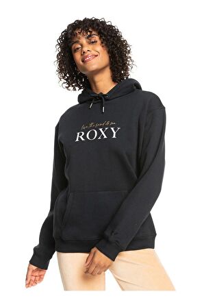 Roxy SURF STOKED HOODIE BRUSHED Antrasit Kadın Sweatshirt