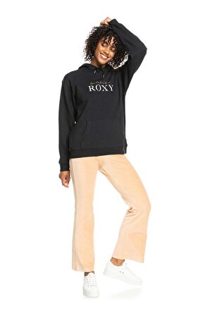 Roxy SURF STOKED HOODIE BRUSHED Antrasit Kadın Sweatshirt