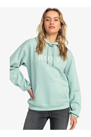 Roxy SURF STOKED HOODIE BRUSHED Mavi Kadın Sweatshirt