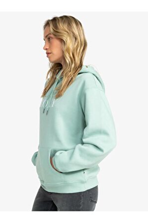 Roxy SURF STOKED HOODIE BRUSHED Mavi Kadın Sweatshirt