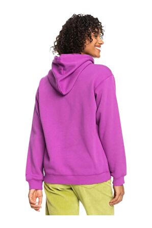 Roxy SURF STOKED HOODIE BRUSHED Mor Kadın Sweatshirt