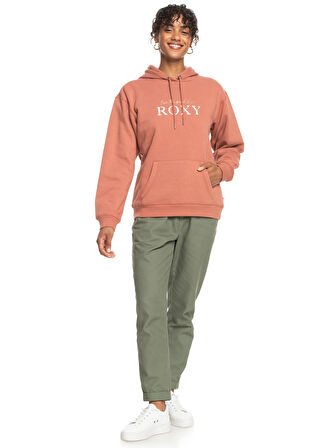 Roxy SURF STOKED HOODIE BRUSHED SİYAH Kadın Sweatshirt