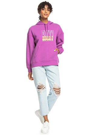 Roxy THATS RAD Mor Kadın Sweatshirt