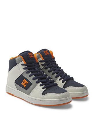 Dc Shoes Gri Erkek Deri Lifestyle Ayakkabı ADYS100743-NGH MANTECA 4 HI