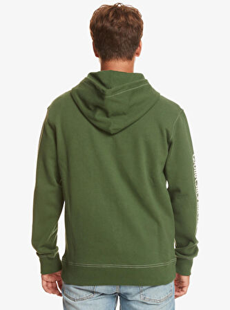 Quiksilver THE ORIGINAL FZ HOOD Yeşil Erkek Sweatshirt