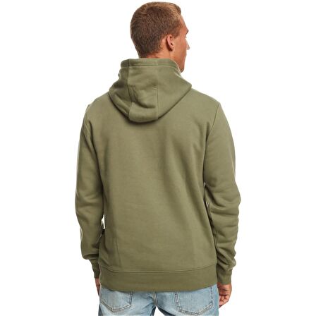 Quiksilver LANDSCAPE LINES HOODIE Yeşil Erkek Sweatshirt