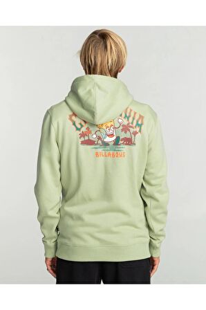 Billabong ARCH DREAMY PLACE PO Yeşil Erkek Sweatshirt