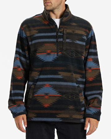 Billabong BOUNDARY MOCK NECK SİYAH Erkek Polar