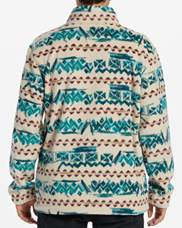 Billabong BOUNDARY MOCK NECK Bej Erkek Polar