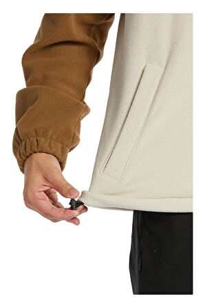 Billabong Kahve Erkek Kapüşon Yaka Polar Sweatshırt ABYFT00317 Boundary Pullover