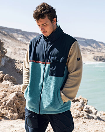 Billabong Boundary Traıl Zıp Mavi Erkek Polar