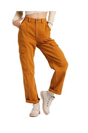 Billabong Abjdp00135 Wall To Wall Pantolon Turuncu Kadın Pantolon