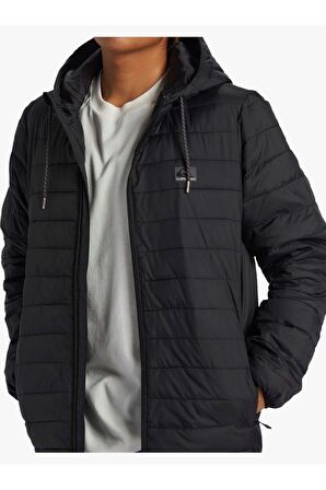 Quiksilver Quıksılver Erkek Scaly Hood Black Ceket