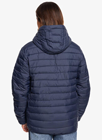 Quiksilver Lacivert Erkek Kapüşon Yaka Ceket EQYJK04008 Scaly Hood