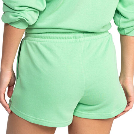 Surf Stoked Short Terry Kadın Yeşil Günlük Stil Şort ERJFB03416-GHW0