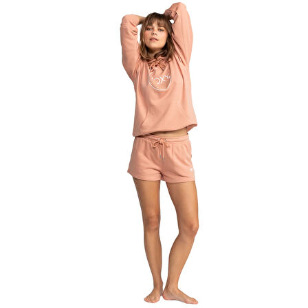 Surf Stoked Short Terry Kadın Pembe Günlük Stil Şort ERJFB03416-TJB0