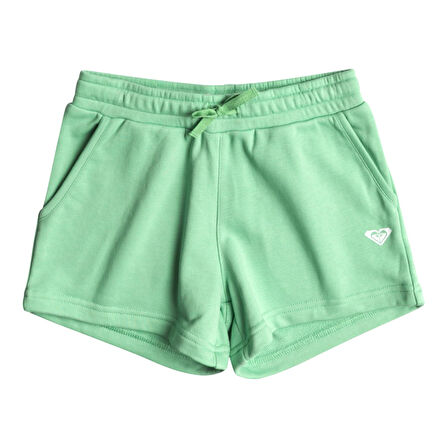 Surf Feeling Short Terry Çocuk Yeşil Günlük Stil Şort ERGFB03310-GHW0