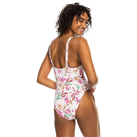 Pt Beach Classics One Piece Kadın Beyaz Yüzücü Mayo ERJX103617-WBK5