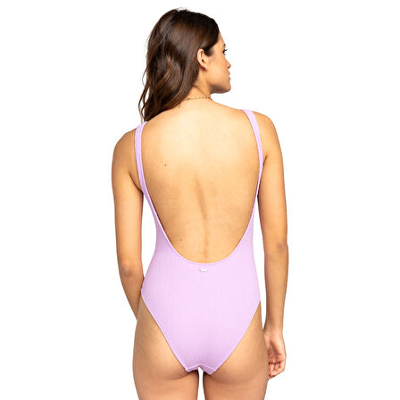 Aruba One Piece Kadın Mor Yüzücü Mayo ERJX103629-PKL0
