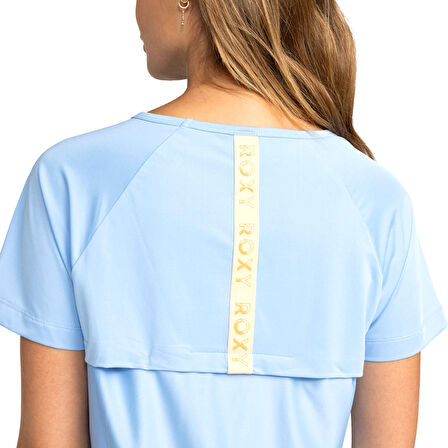 Bold Moves Kadın Mavi Günlük Stil T-Shirt ERJKT04112-BHG0