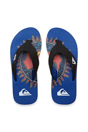 Quiksilver Aqbl100591 Molokai Layback  Siyah-Mavi Çocuk Terlik