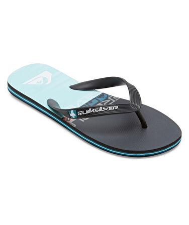 Quiksilver Molokai Stripe Erkek Terlik AQYL101361-Black/Blue/Black