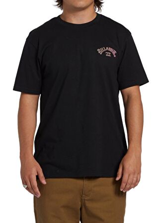 Billabong Siyah Erkek Bisiklet Yaka Regular Fit Desenli T-Shirt ABYZT02256_ARCH FILL  TEES