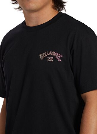 Billabong Siyah Erkek Bisiklet Yaka Regular Fit Desenli T-Shirt ABYZT02256_ARCH FILL  TEES